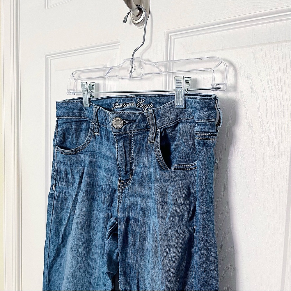 ✧･ﾟaeo basic mid-rise jeggings - Picture 2 of 7